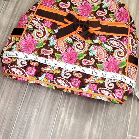 Rosen Blue Quilted Backpack - Floral Paisley - Picture 9 of 10